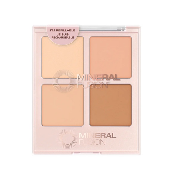 Mineral Fusion Refillable Concealer Palette Full Coverage in Indulgence - Picture 4 of 12